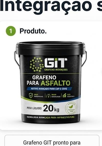 Balde de Grafeno GIT para asfalto — 20kg